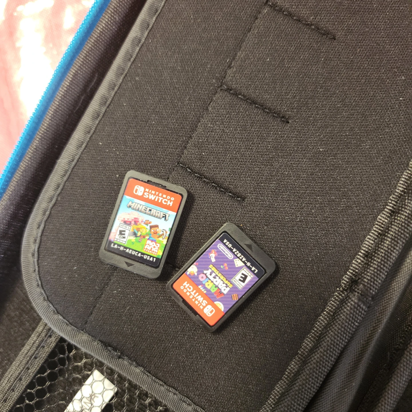 Nintendo Switch OLED Model with Games and Case - photo 2