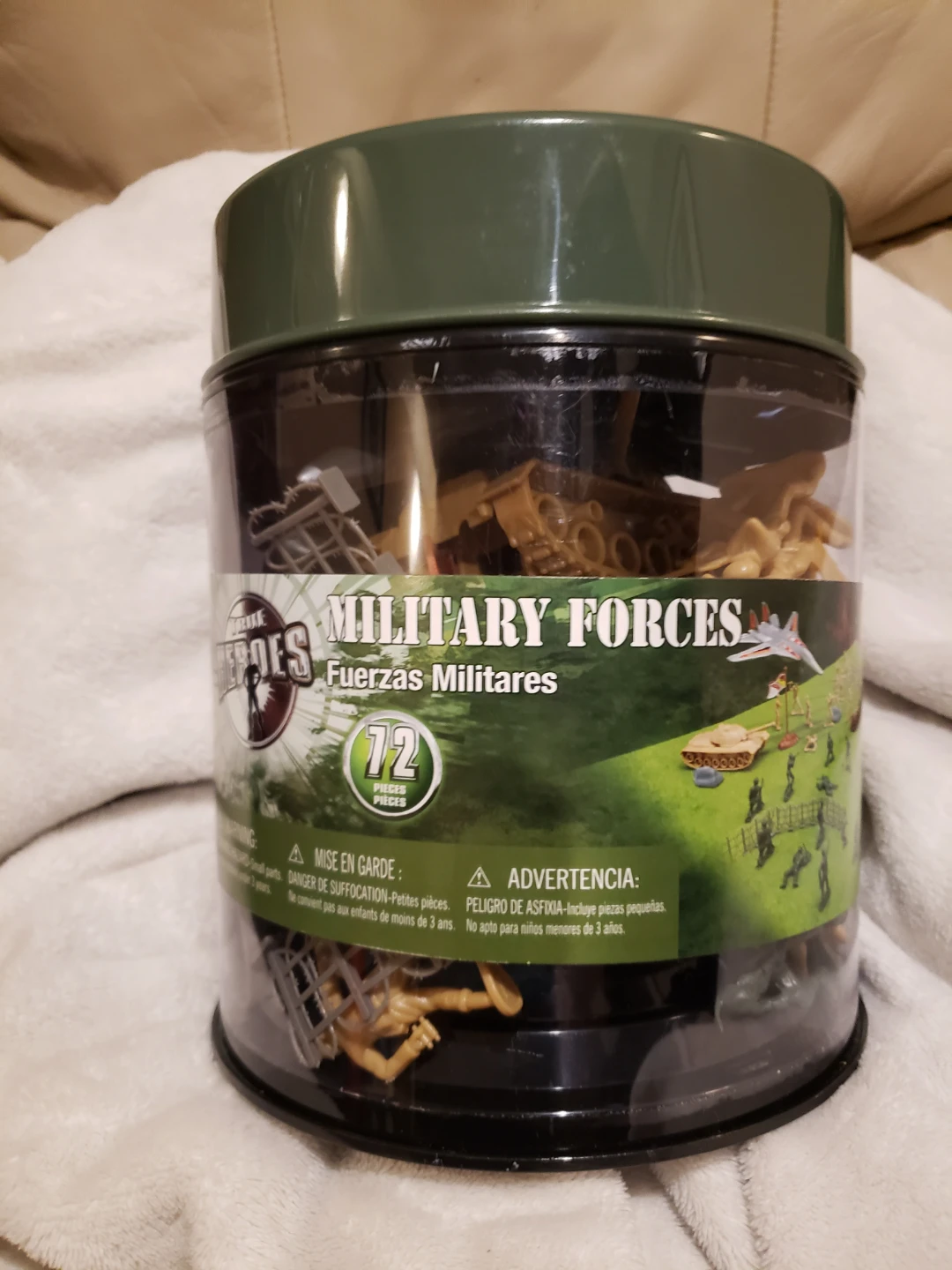 Kruize Heroes Military Forces Playset - 72 Pieces