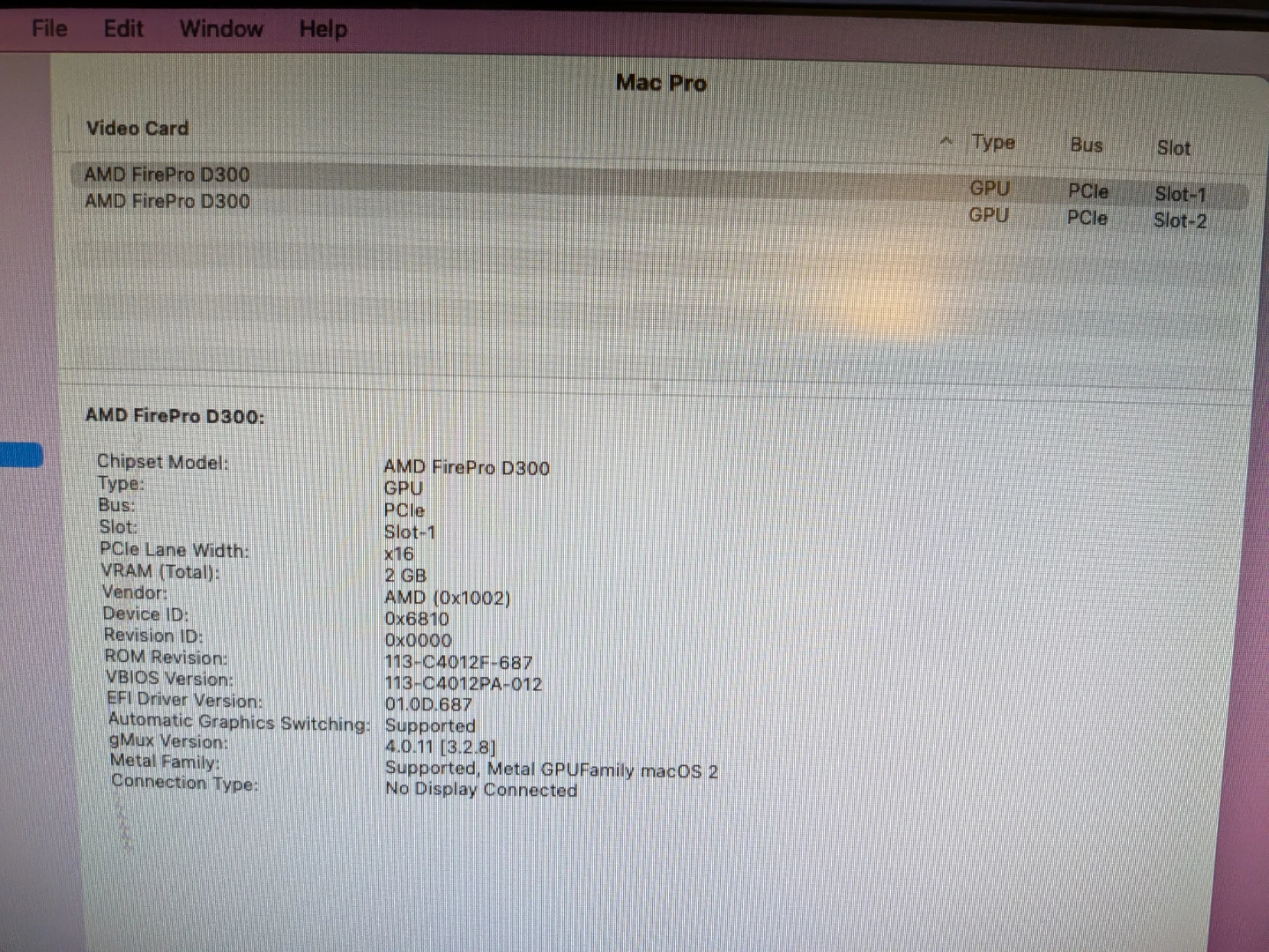 Mac Pro 6,1 512GB SSD 64GB RAM - photo 5