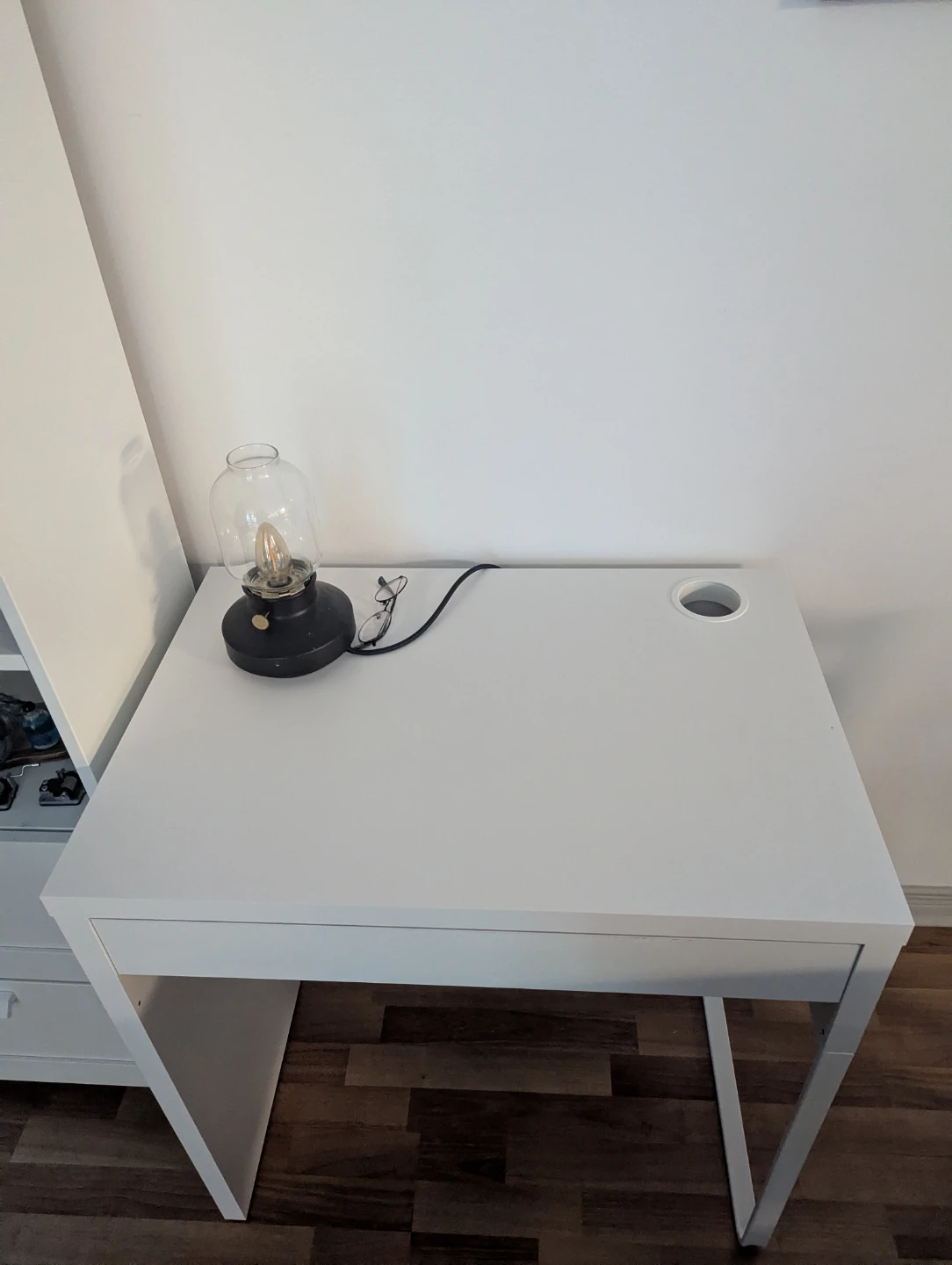 Ikea Micke Desk (White) with Drawer - photo 3