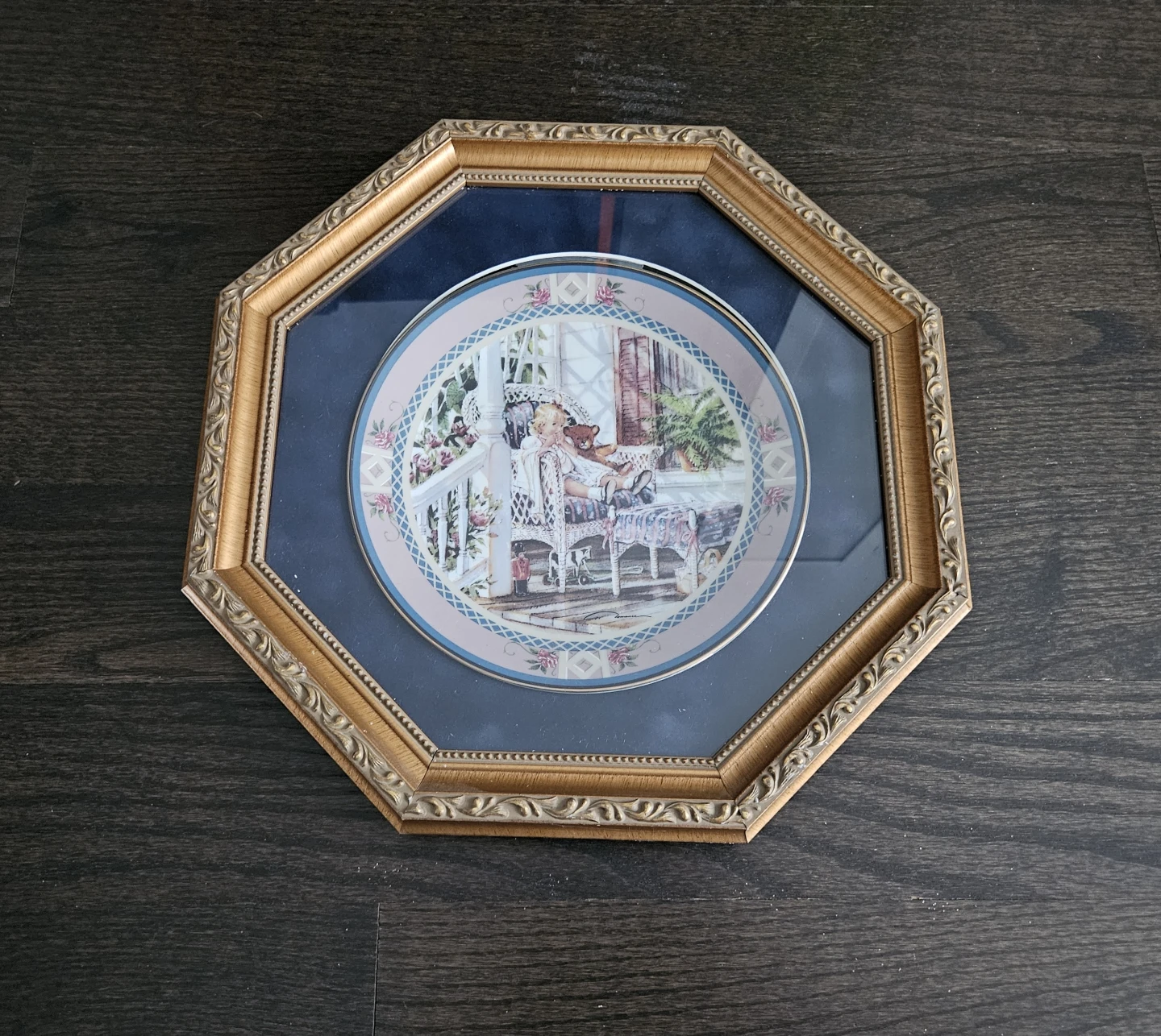 Trisha Romance Framed Collectible Plates - photo 4