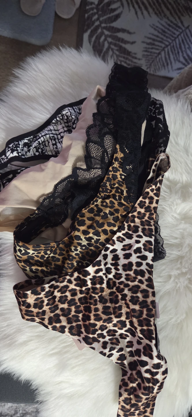 La Senza Leopard Print Thong Panties - XL/TG