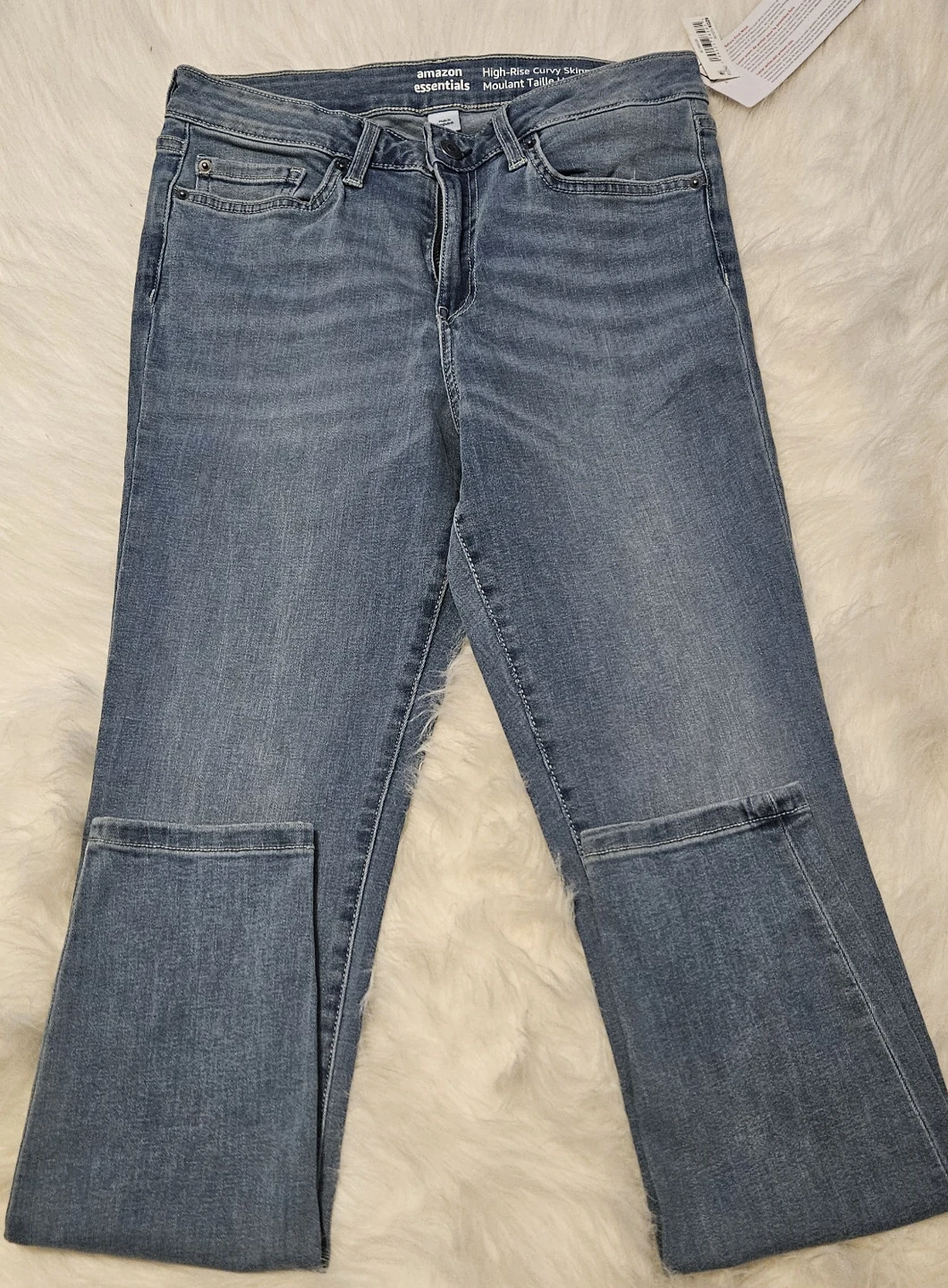 Amazon Essentials High-Rise Curvy Skinny Jeans