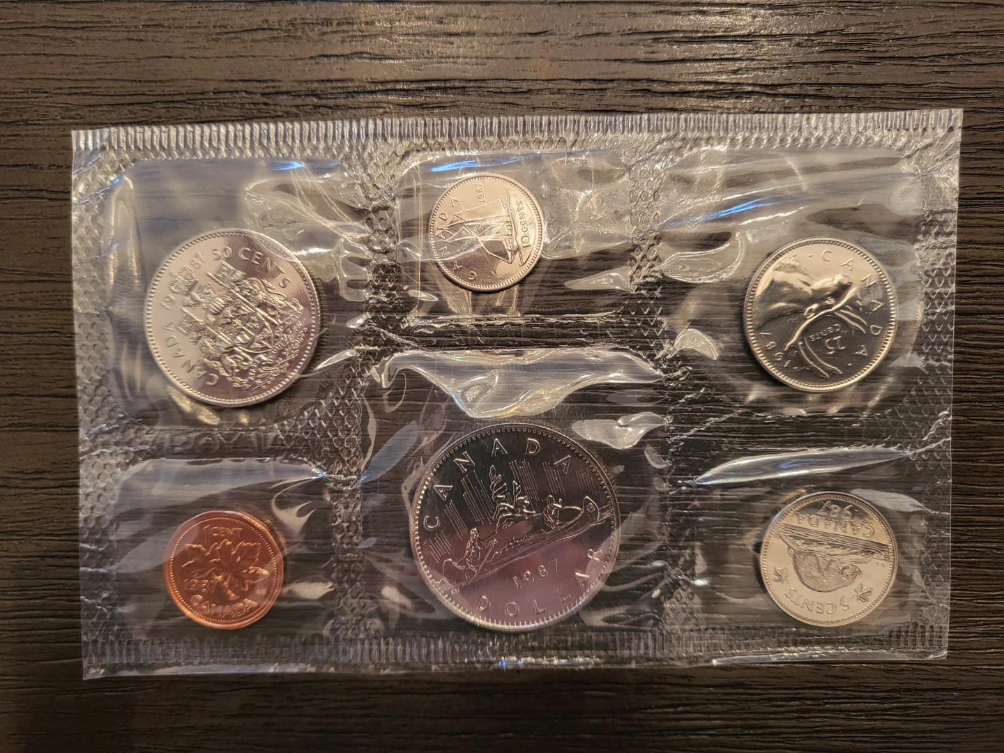 1987 Canadian Uncirculated Coin Set