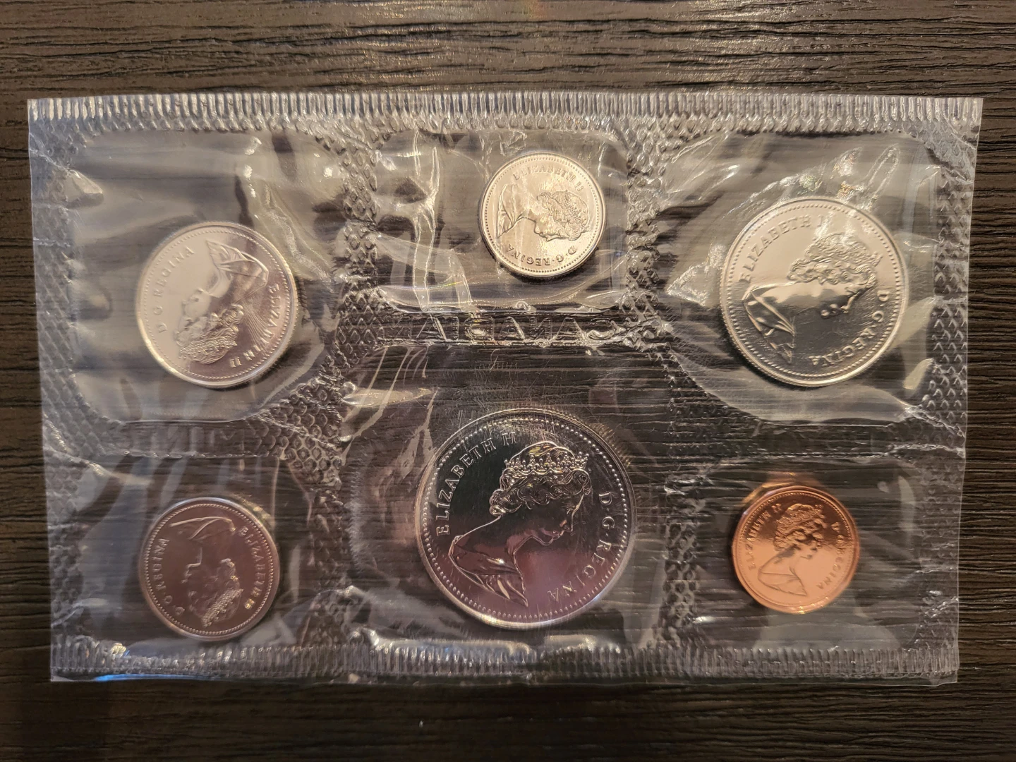 1987 Canadian Uncirculated Coin Set - photo 2
