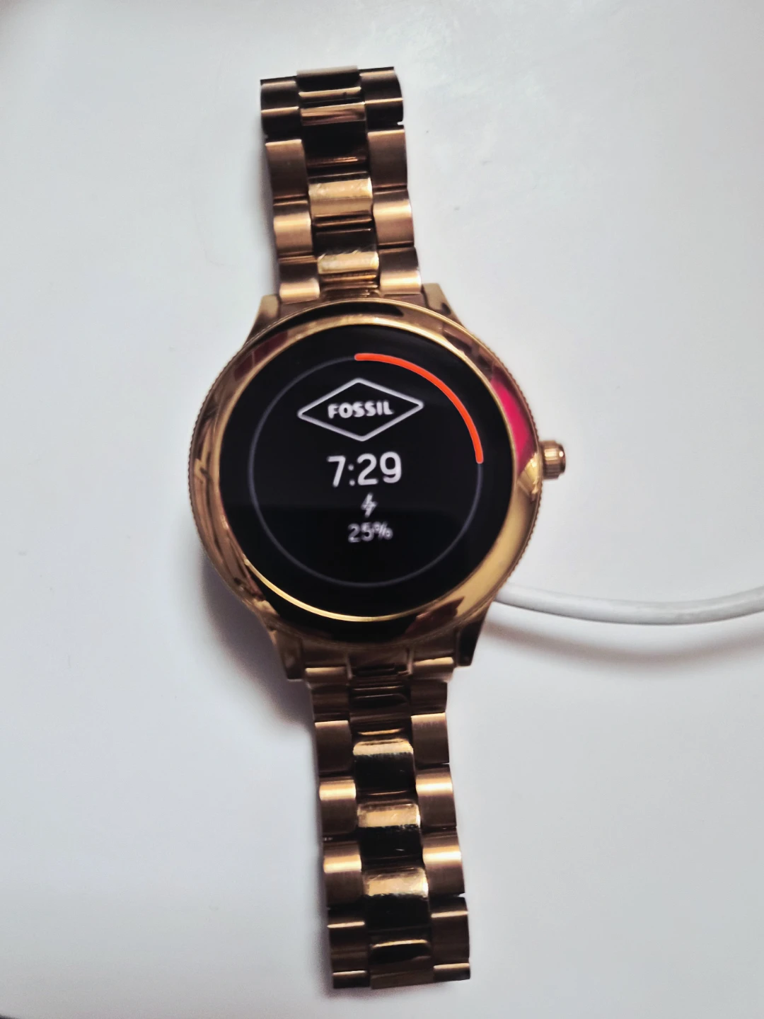 🏆Fossil Rose Gold Stainless Steel Smartwatch - photo 2