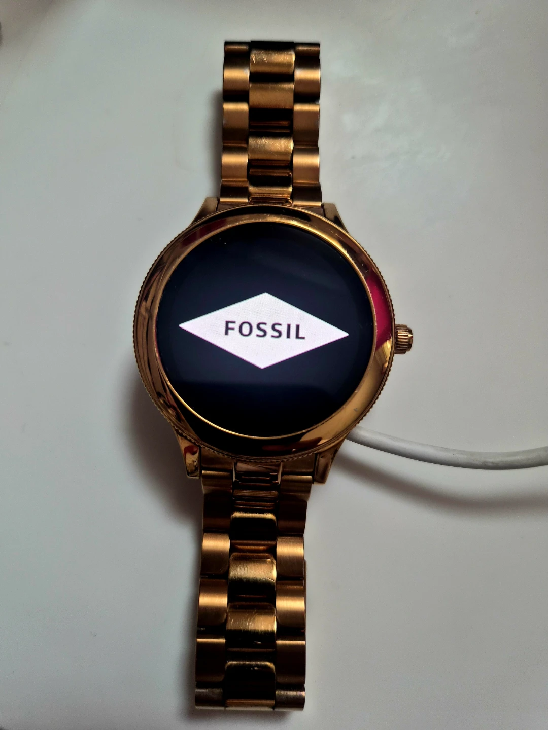 🏆Fossil Rose Gold Stainless Steel Smartwatch - photo 3