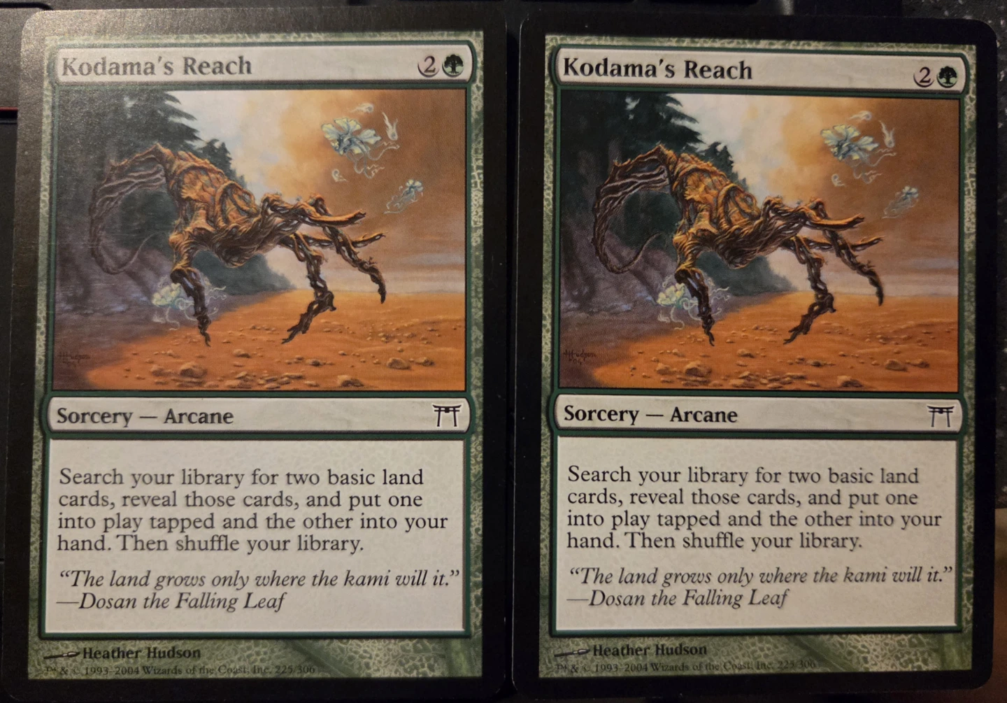 Kodama's Reach x2 Magic the Gathering Card
