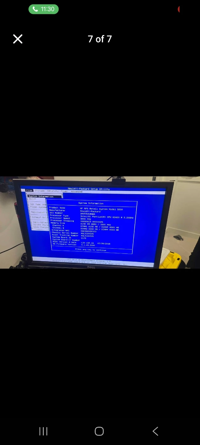 HP RP5 Retail System, Model 5810 Desktop PC