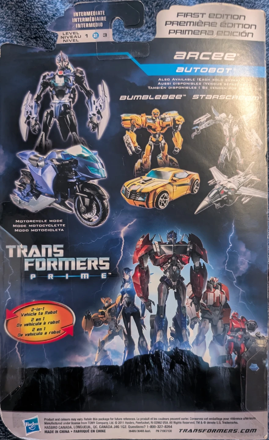 Transformers '11: Prime (first edition #002): Arcee - photo 2