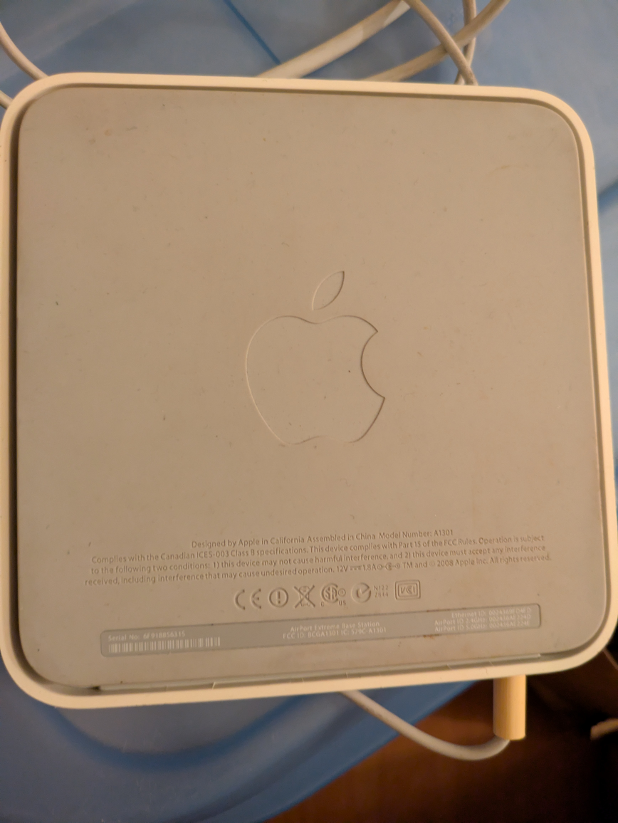 🏆 Apple airport Extreme A1301 3rd gen - photo 2