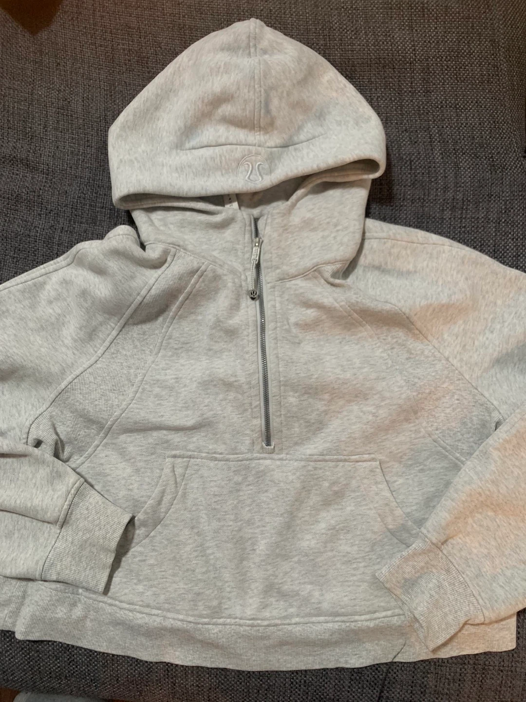 Lululemon Grey Half-Zip Hoodie - photo 3