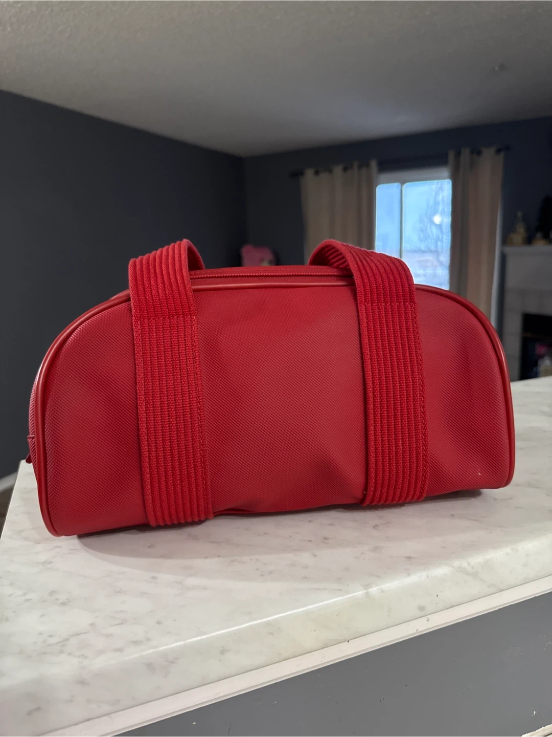 Red Lacoste Mini Duffle Bag - photo 3