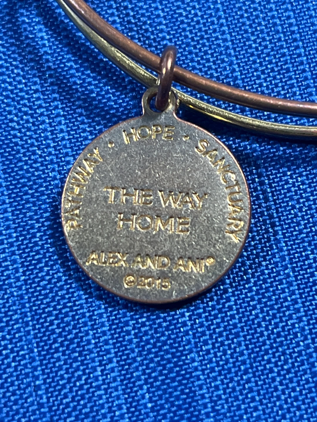 Alex and Ani "The Way Home" Charm Bangle Bracelet - photo 4