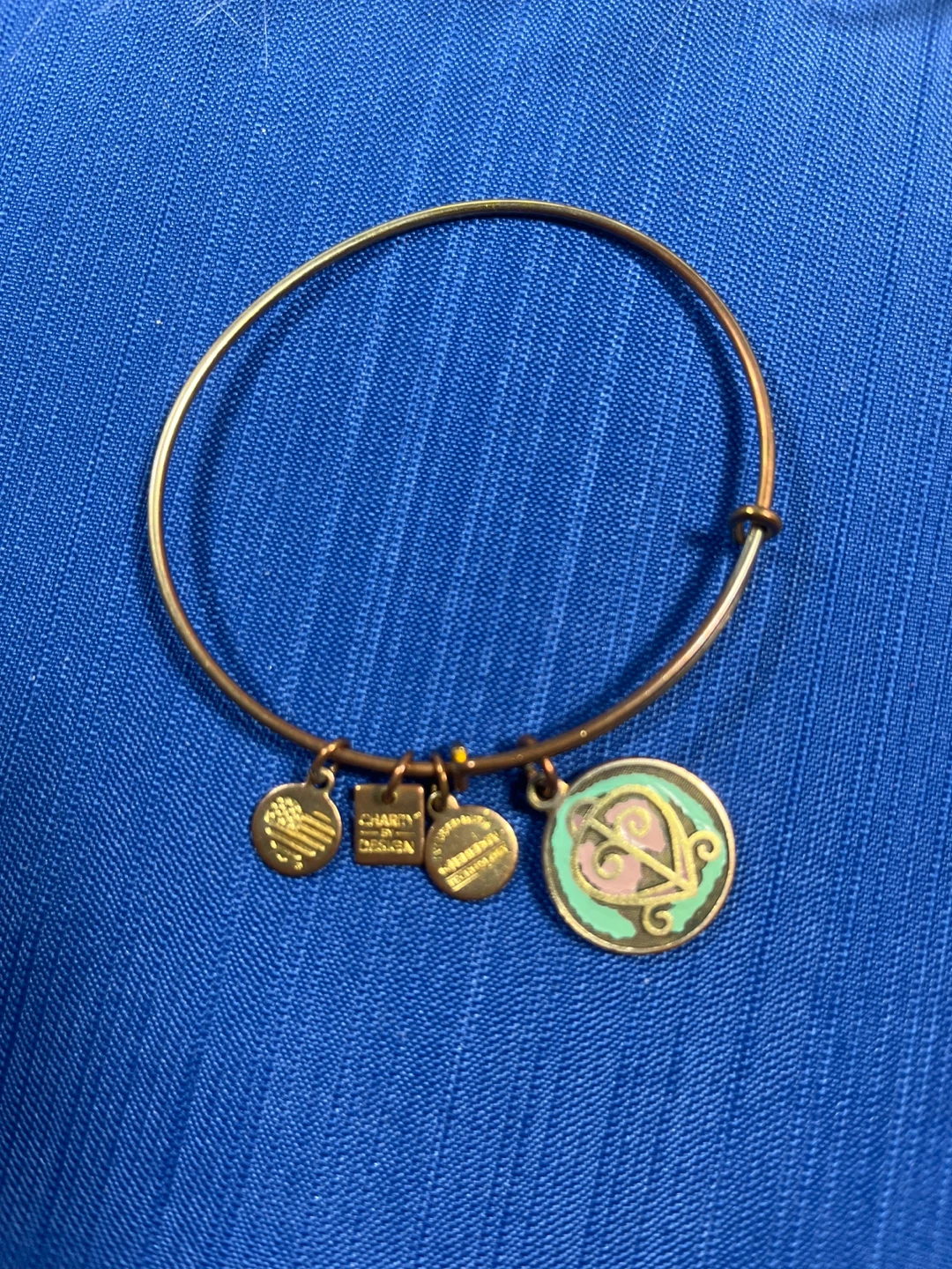 Alex and Ani "The Way Home" Charm Bangle Bracelet - photo 2