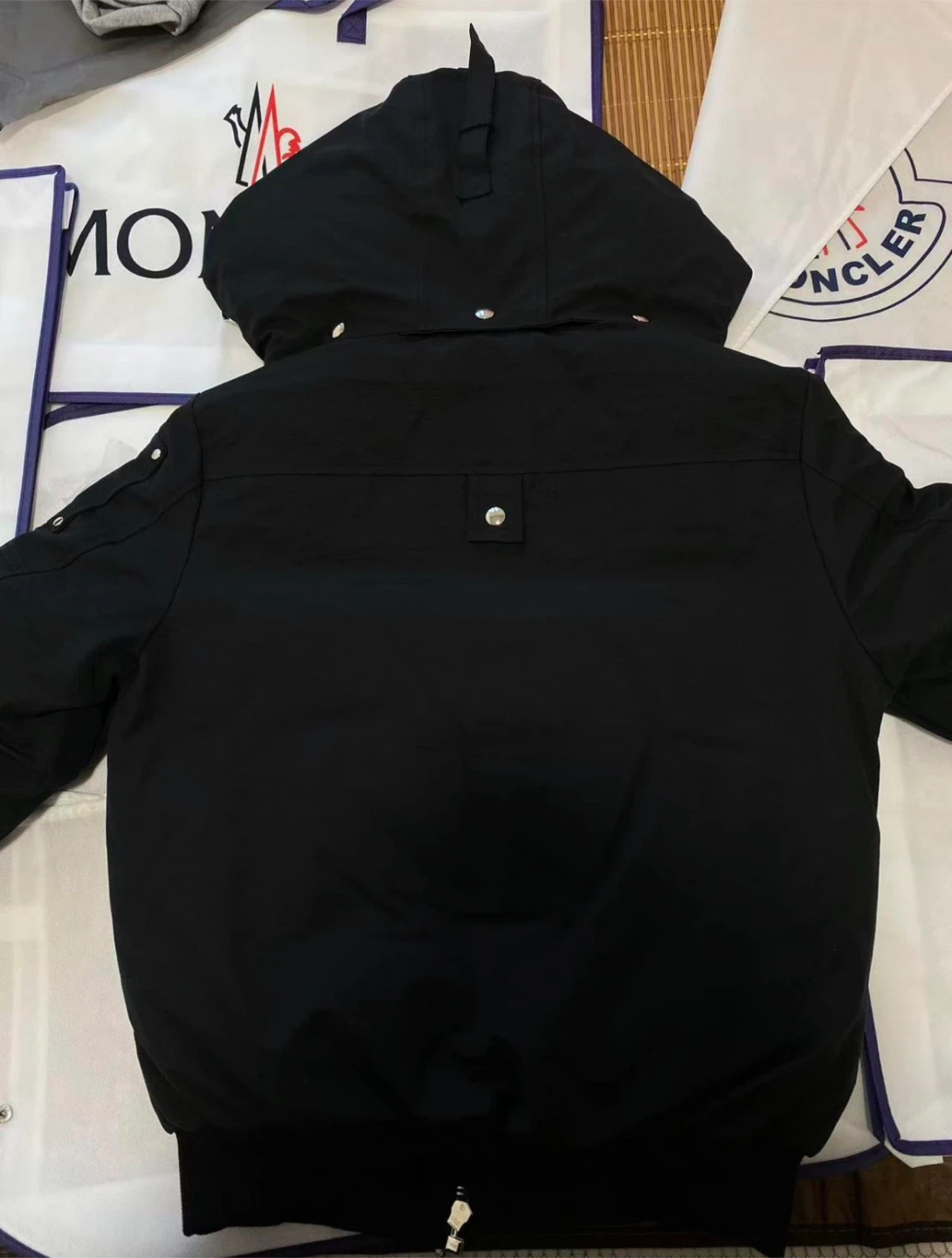 Moose Knuckles Down Filled Parka Black