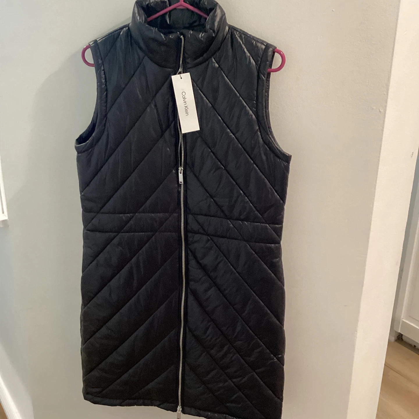 Calvin Klein Long  Black Vest