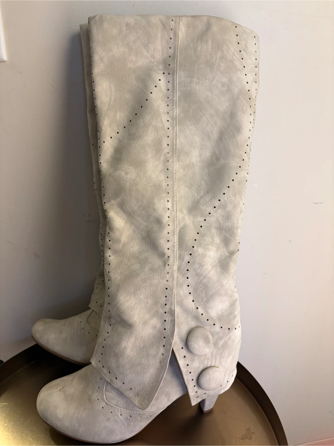 Not Rated Women's Size 10 Suede Boots - photo 2