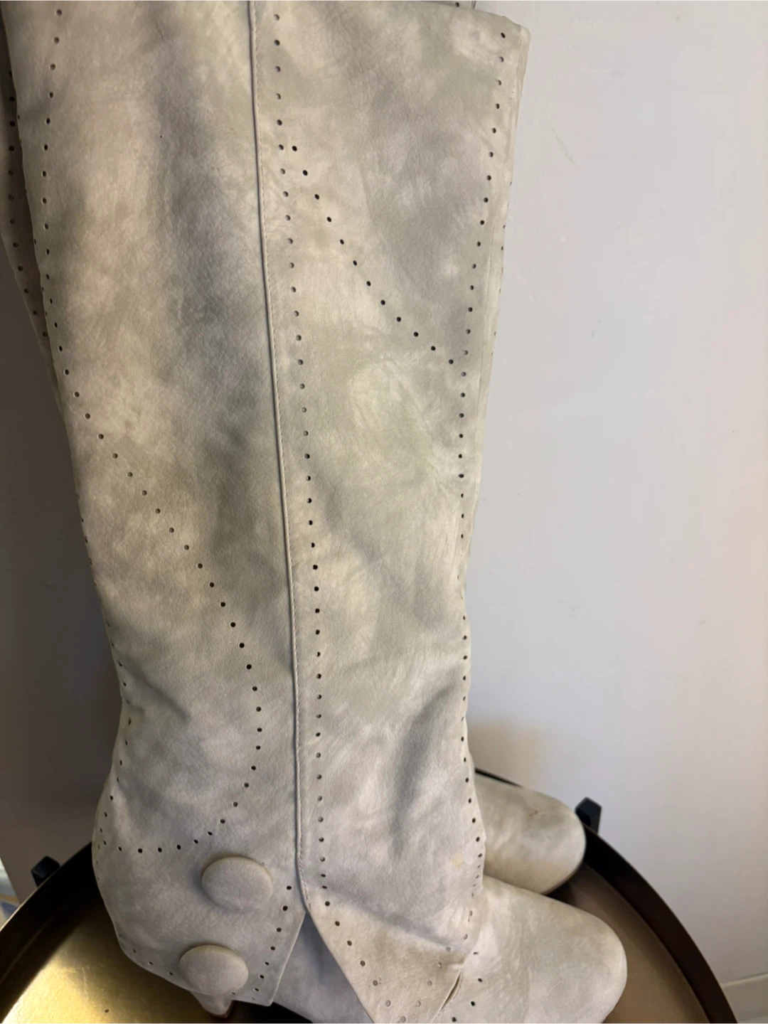 Not Rated Women's Size 10 Suede Boots - photo 3