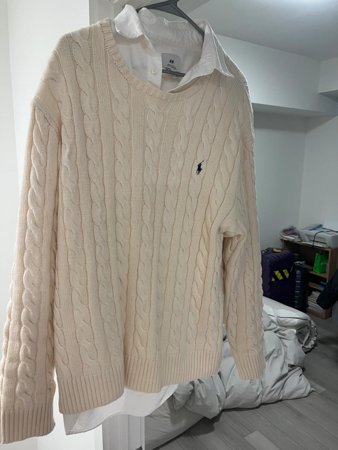 Polo Ralph Lauren Cable Knit Sweater - Cream