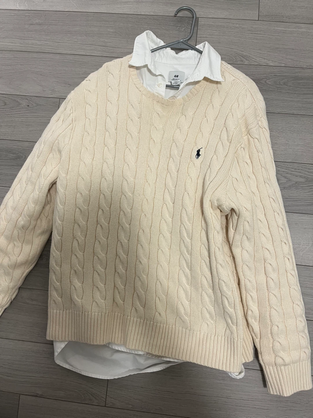Polo Ralph Lauren Cable Knit Sweater - Cream - photo 3