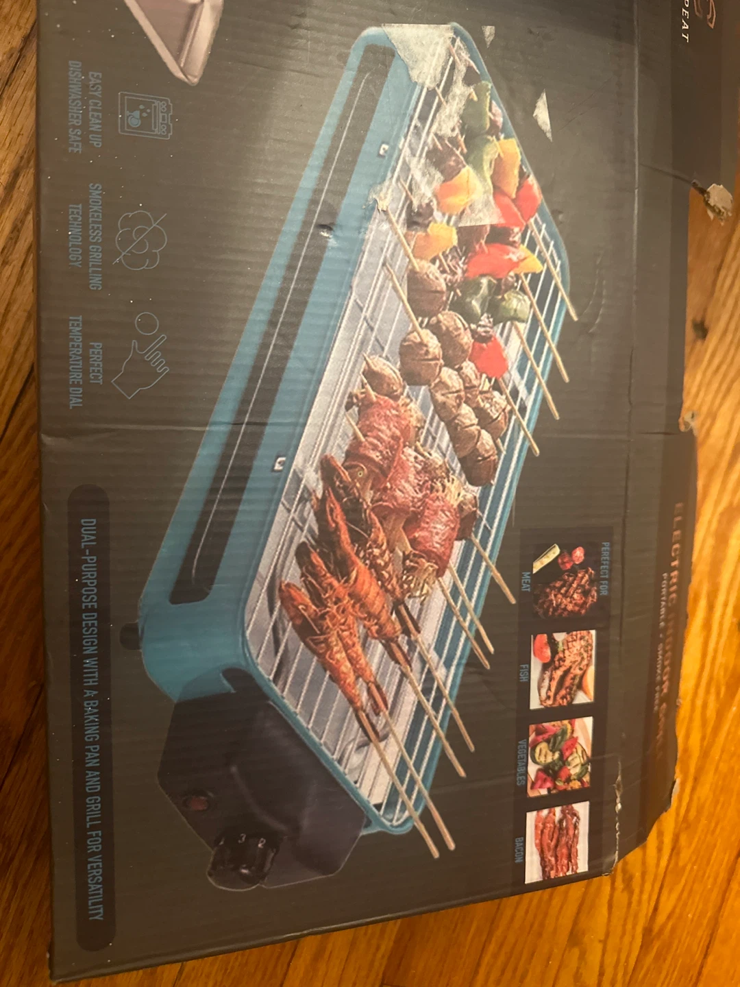 Cook N Repeat Electric Indoor Grill - Portable & Smoke Free - photo 3