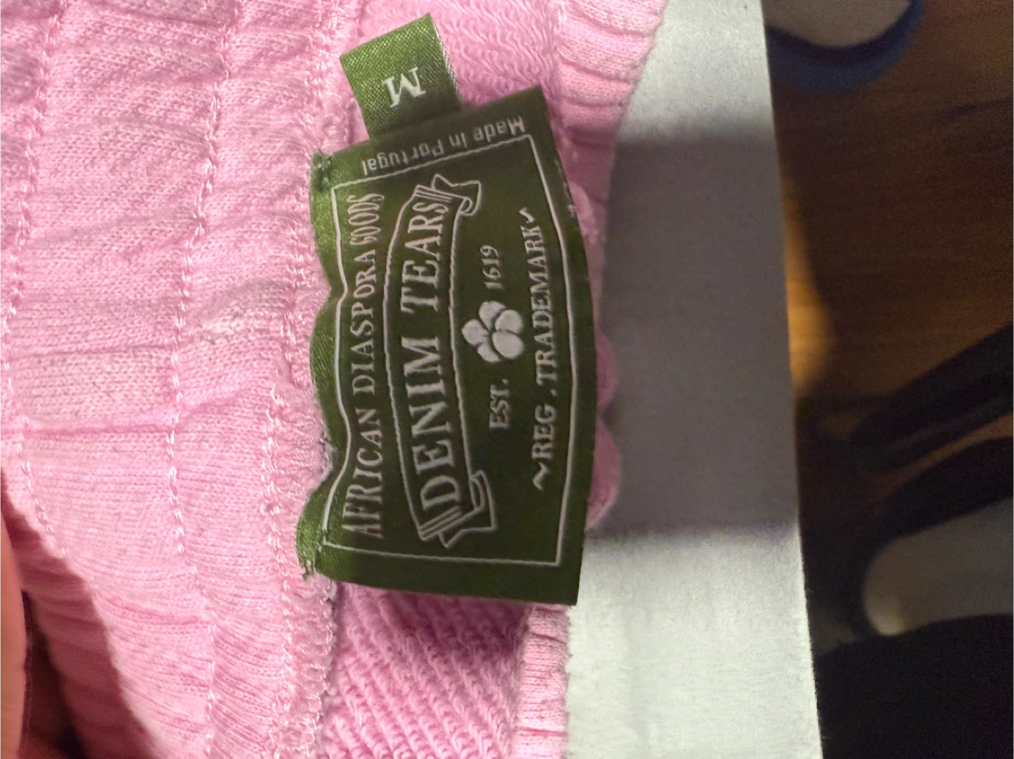 Denim Tears Pink Cloud Shorts Size M