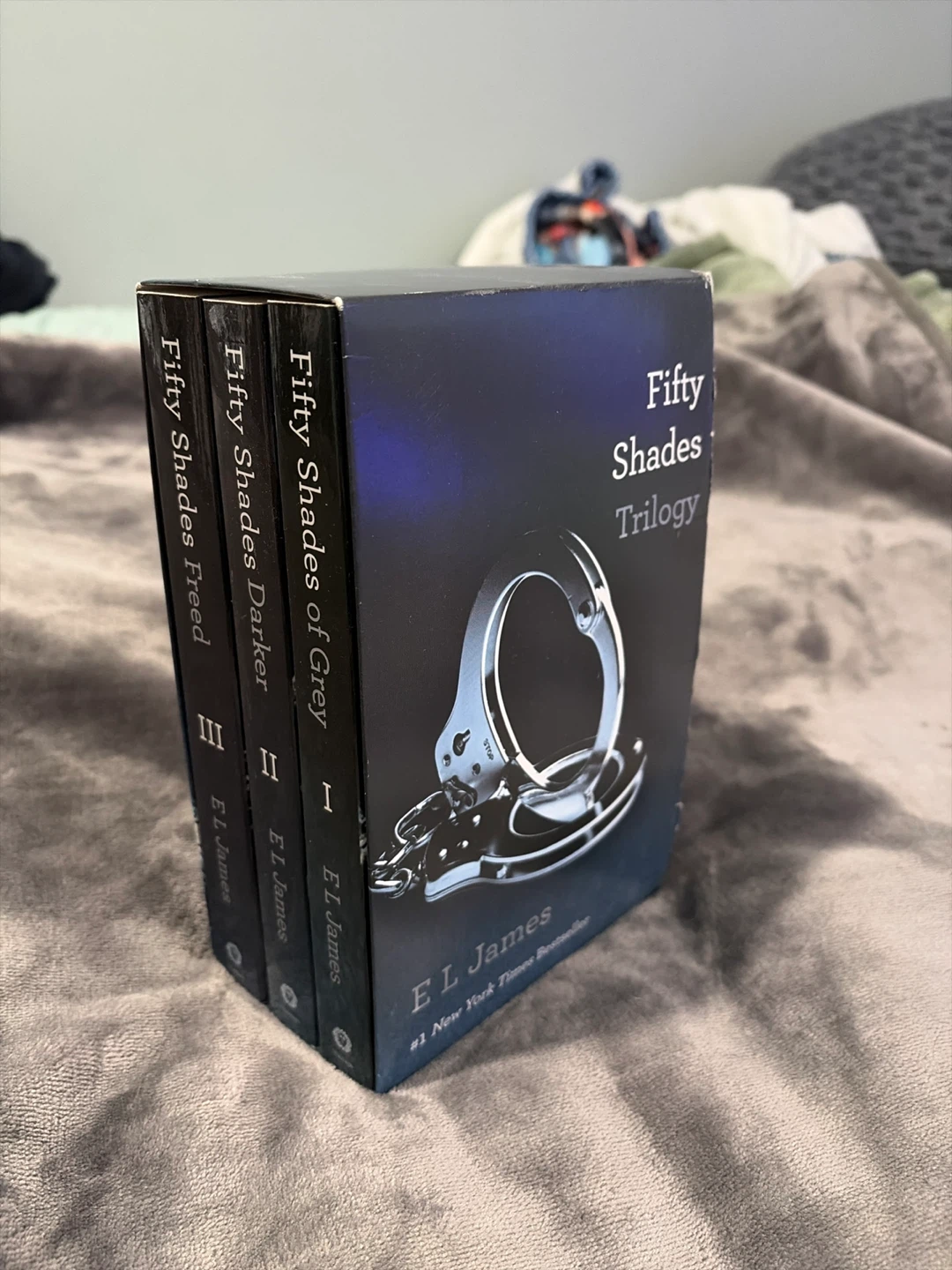 Fifty Shades Trilogy Box Set by E L James - photo 2
