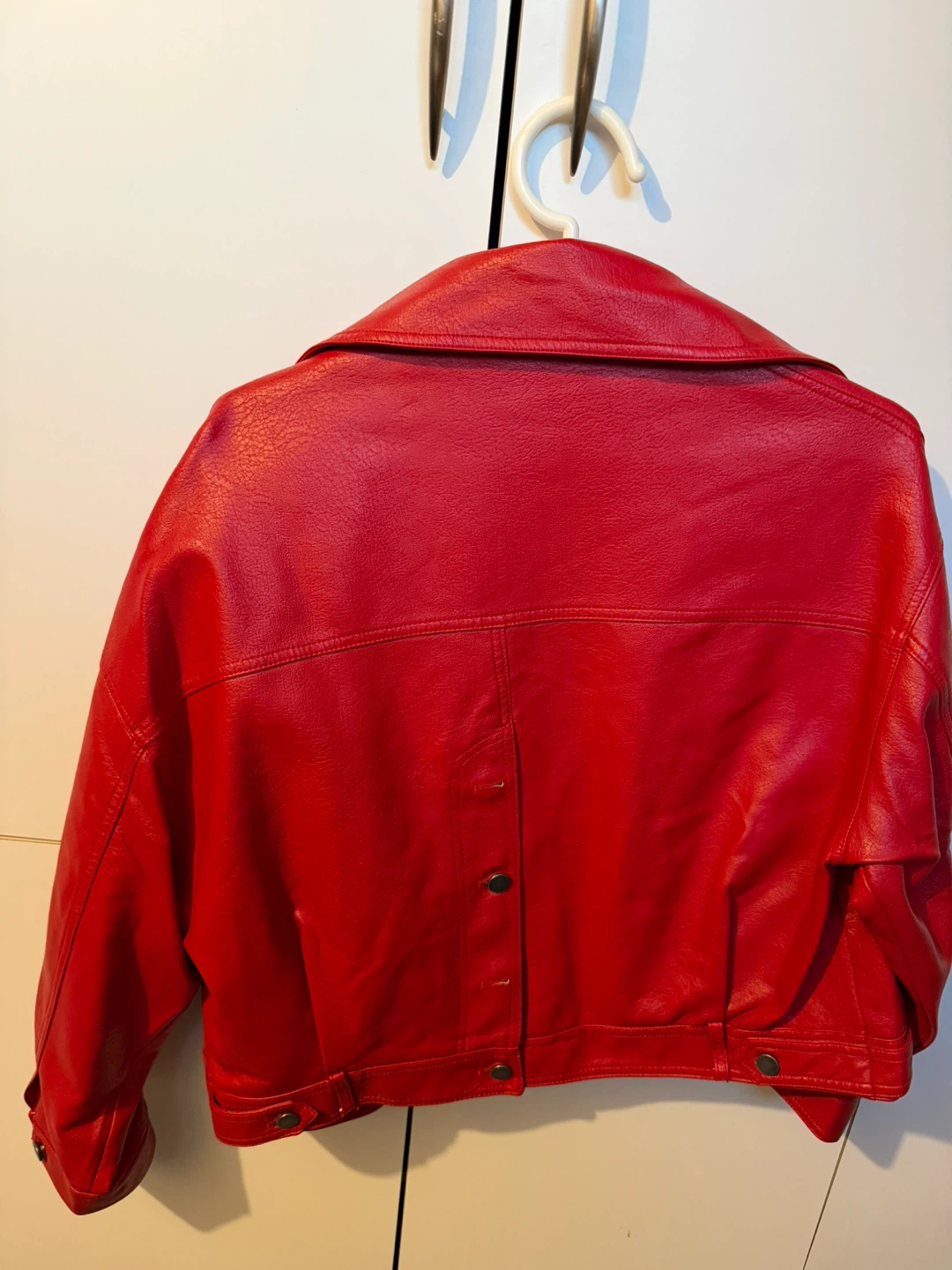 Red  Leather Jacket - photo 3
