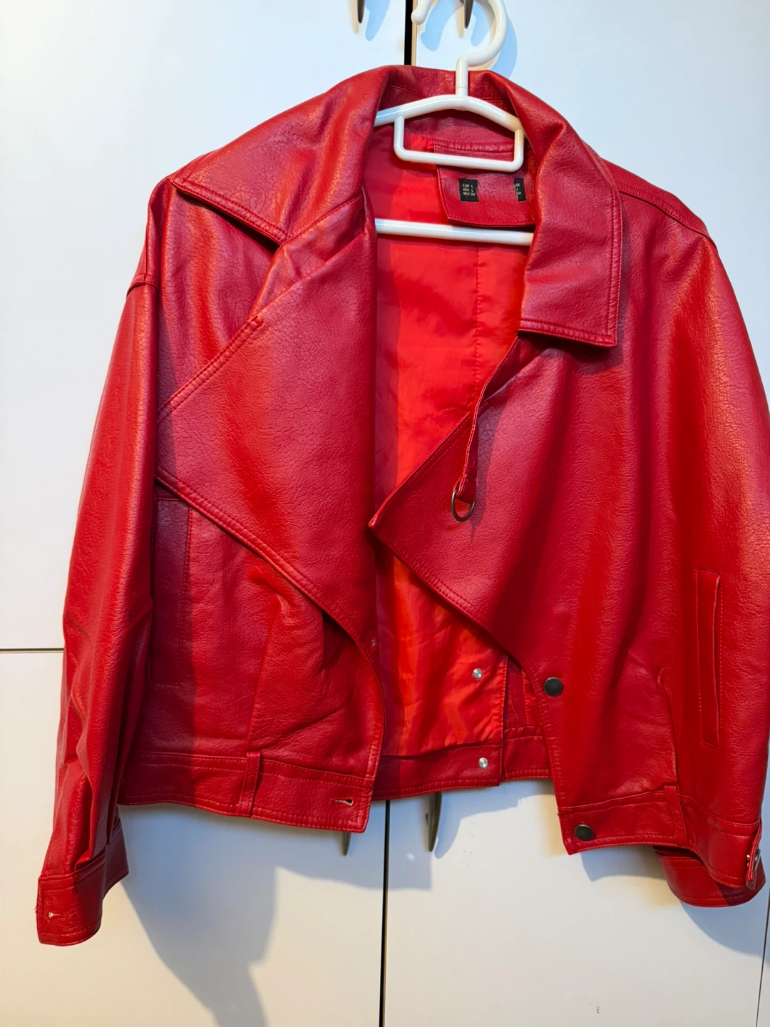 Red  Leather Jacket