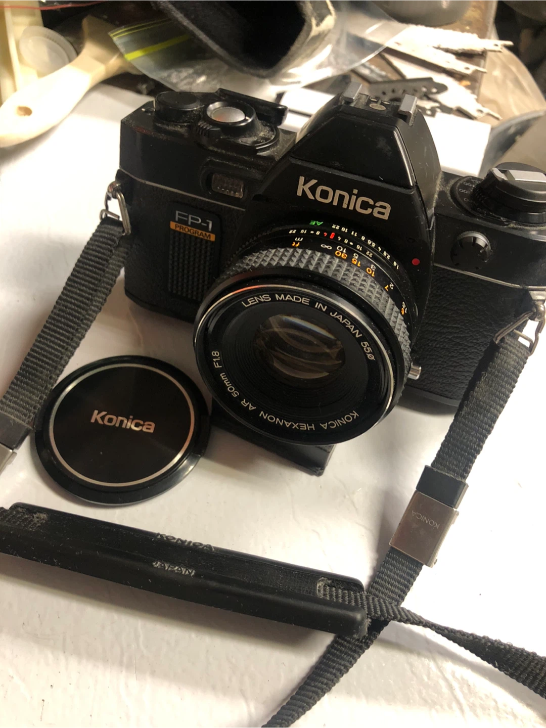 Konica FP-1 Program 35mm  with Hexanon AR 50mm f/1.8 Lens - photo 3