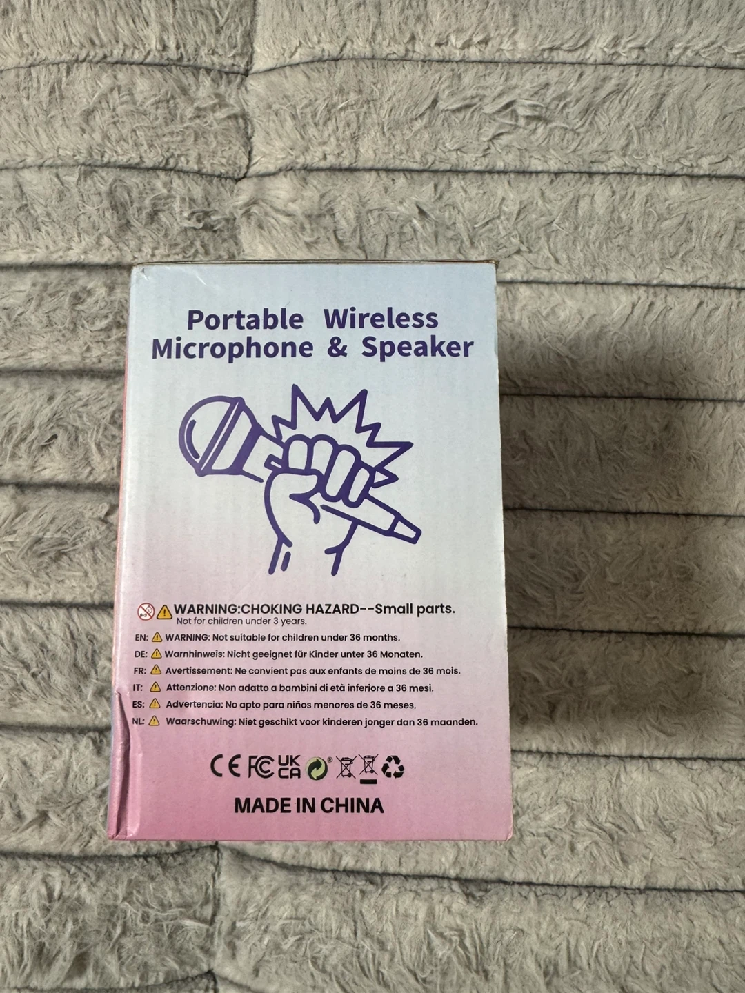 Portable Wireless Microphone & Speaker Karaoke Machine - photo 2