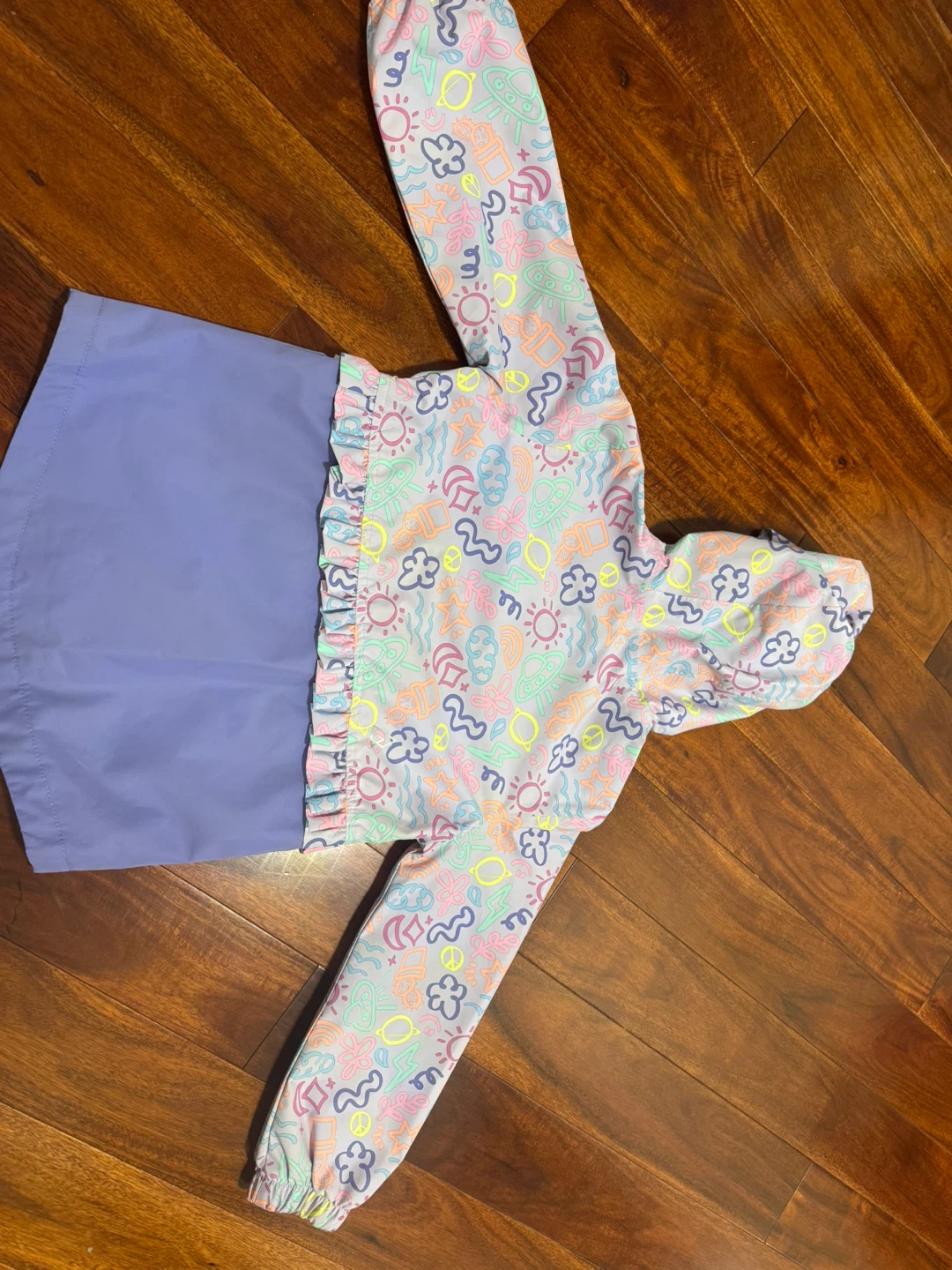 Ripzone Kids Waterproof Hooded Rain Jacket 4T/4A - photo 4