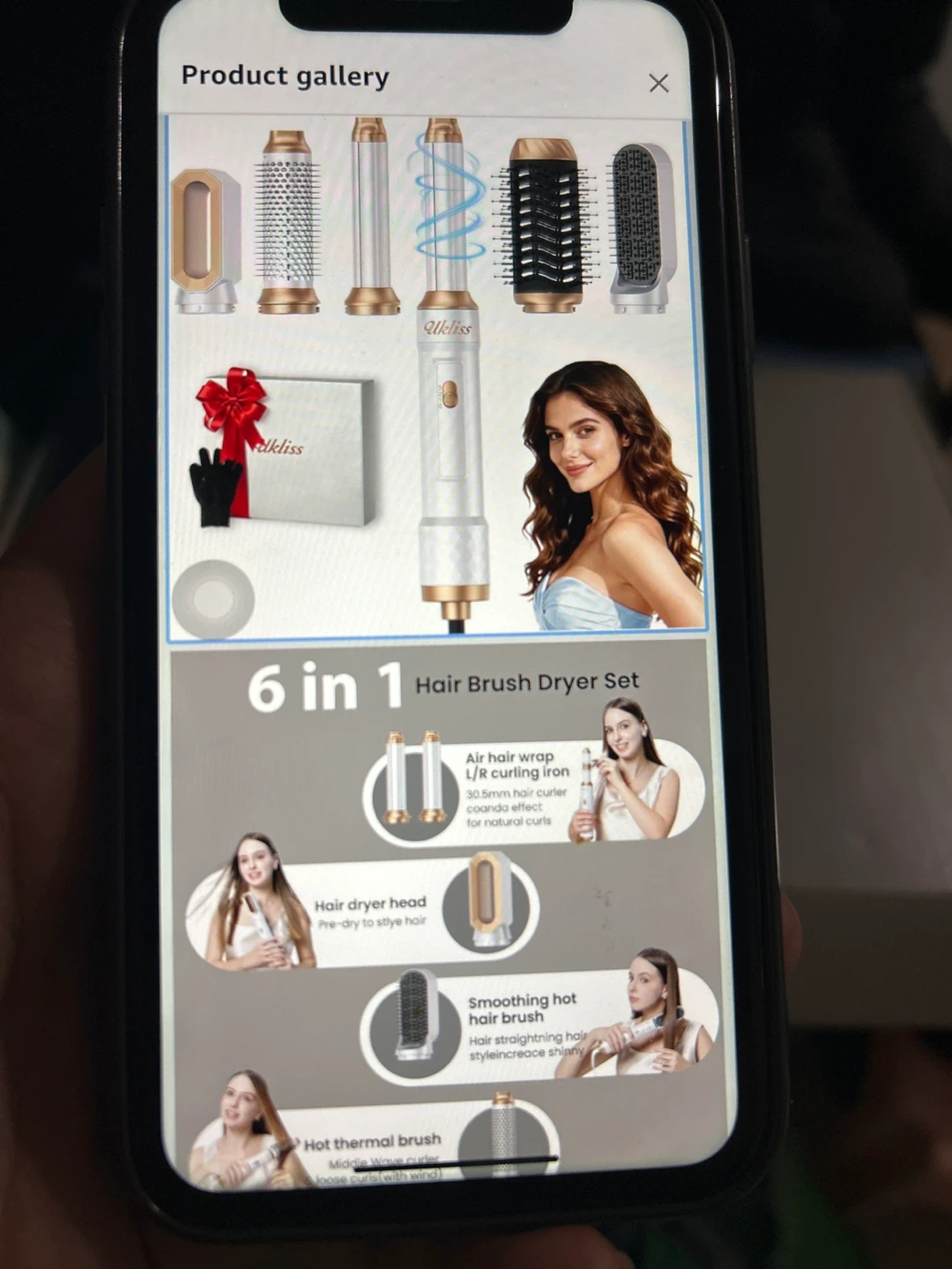 Alkalis 6-in-1 Hair Brush Dryer Set - photo 2