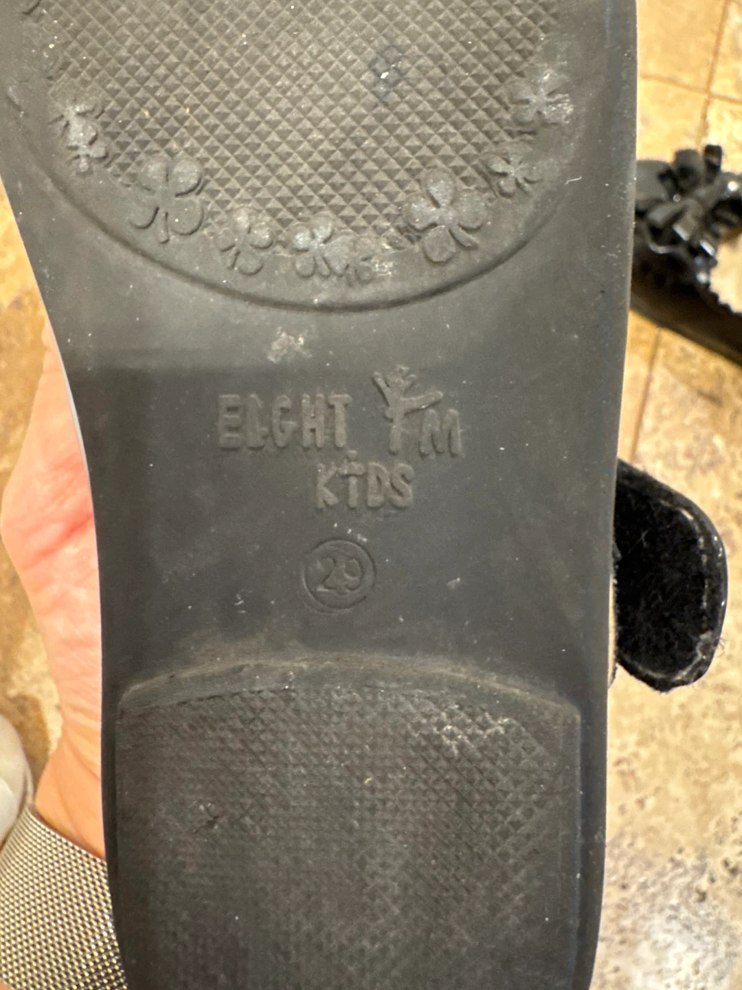 Eight 'n' Kids Black Mary Jane Shoes Size 29 - photo 2