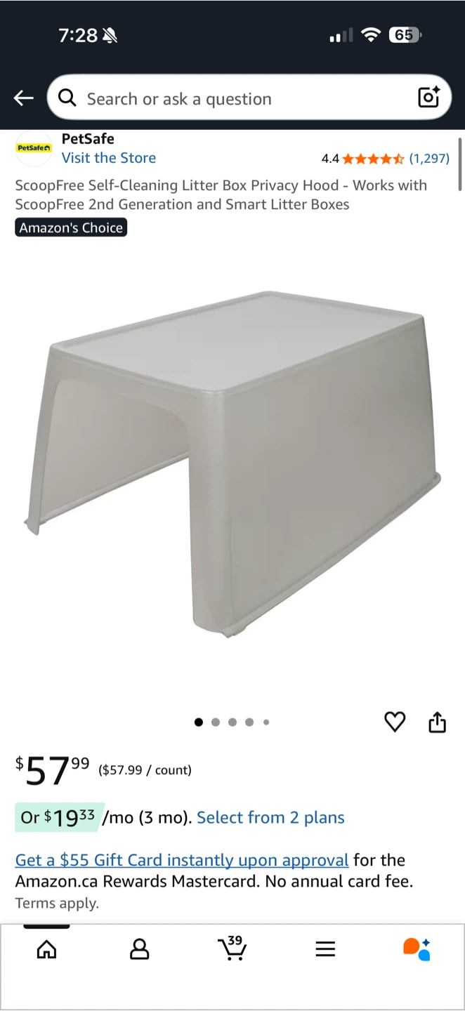 PetSafe ScoopFree Self-Cleaning Cat Litter Box – Open Box | $50 - photo 5