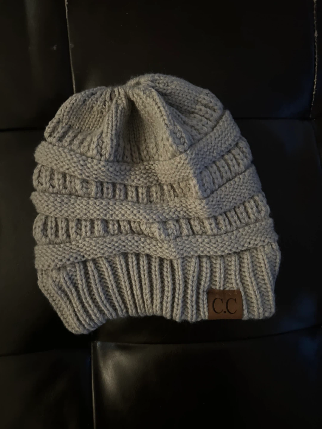 Slouchy ponytail beanie hats - photo 2