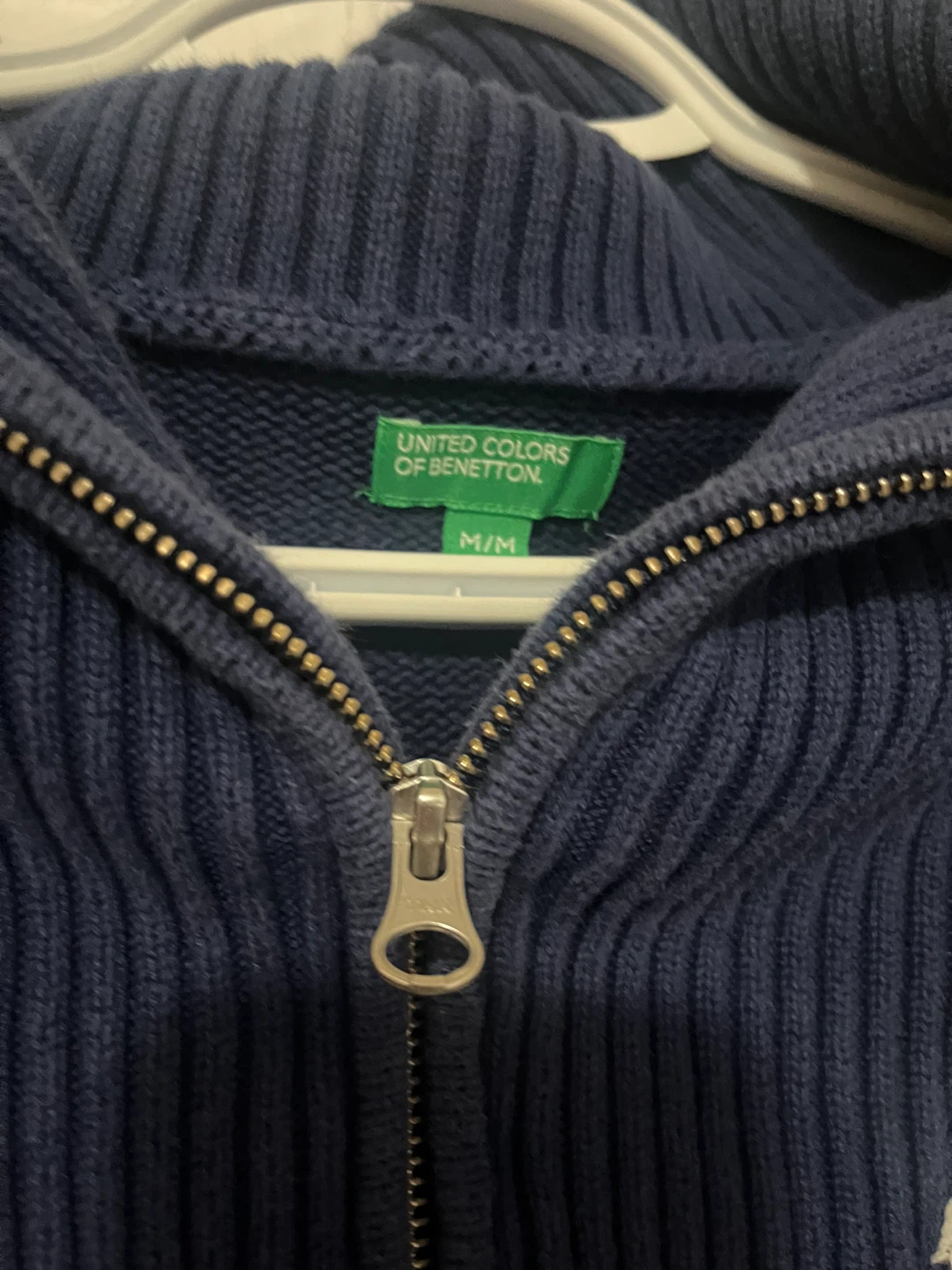 Striped Zip-Up Sweater M/M - photo 2