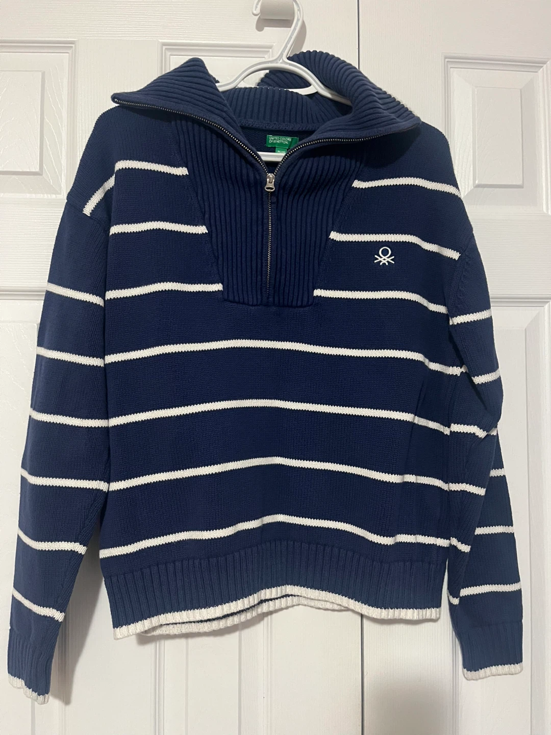Striped Zip-Up Sweater M/M