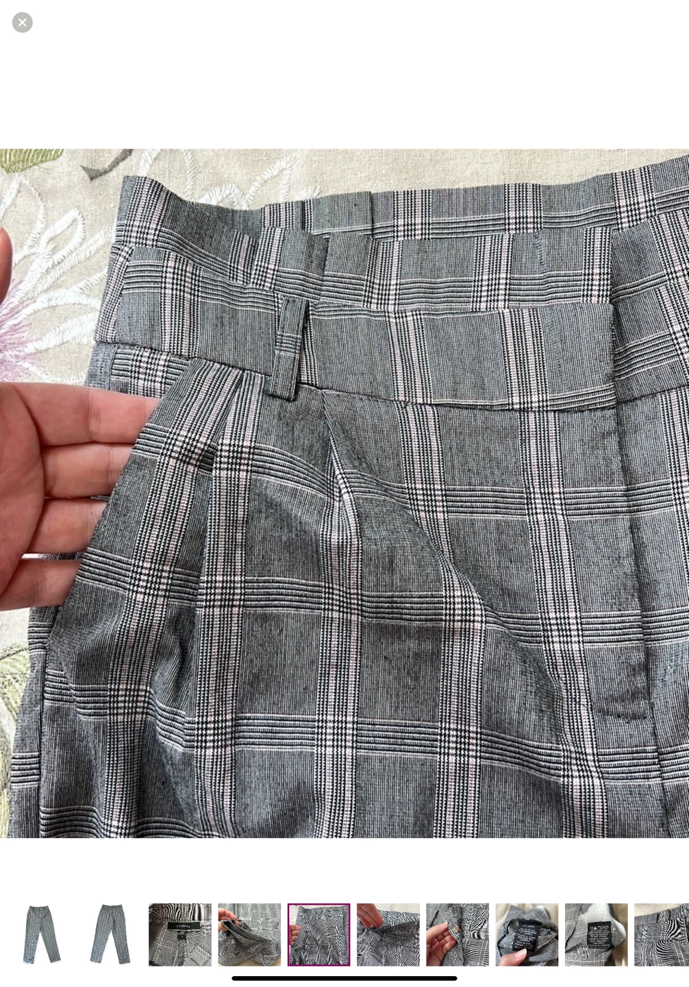 Le Château Plaid Pants Size 4 - photo 5