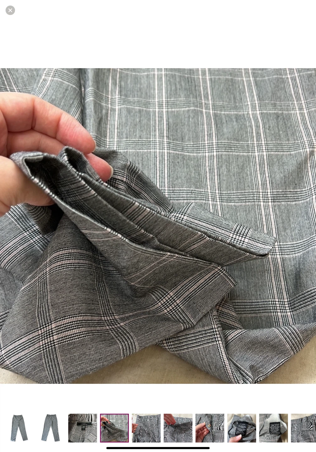 Le Château Plaid Pants Size 4 - photo 4