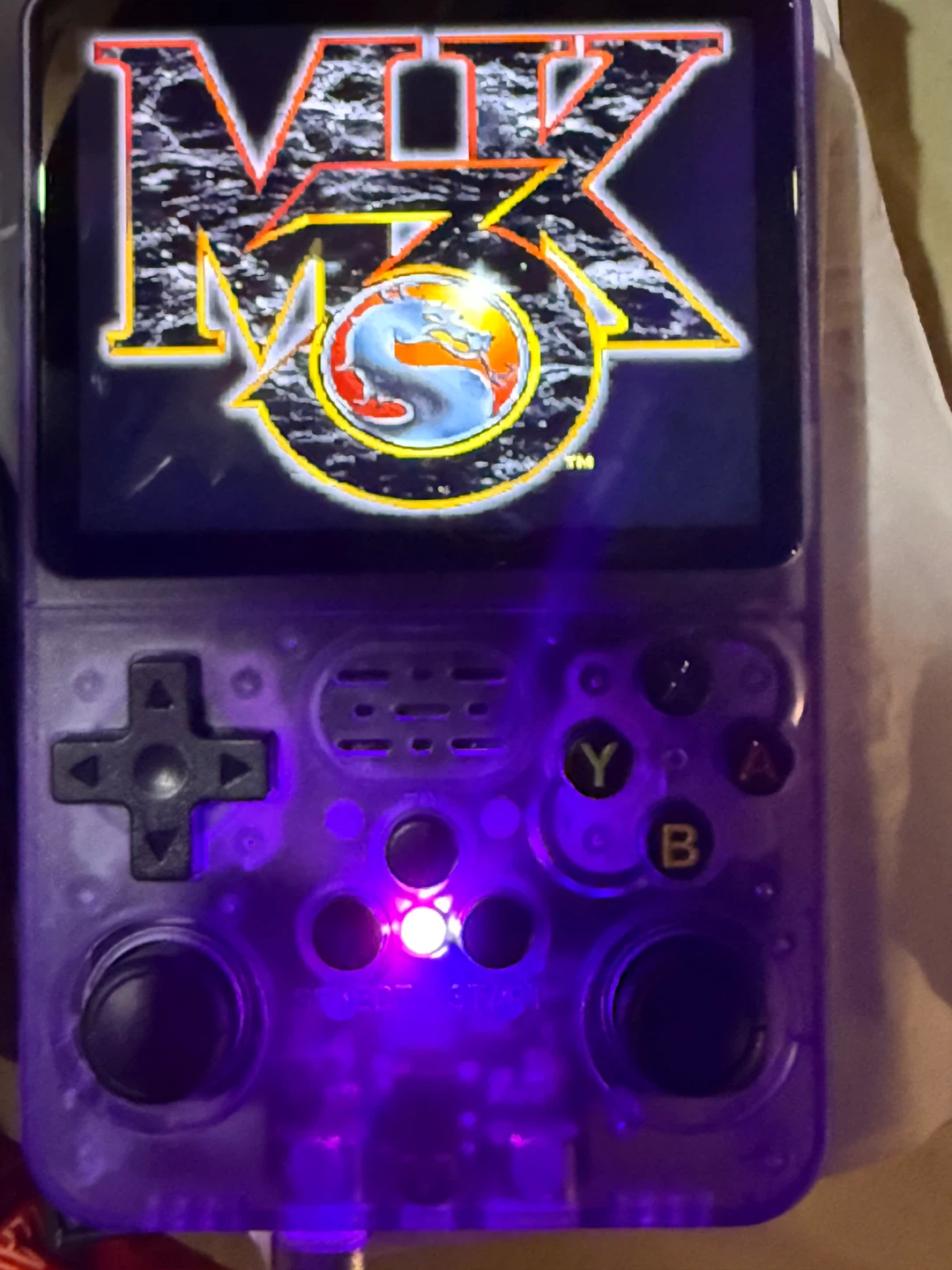 Retro Game Console R36S - Purple - photo 3