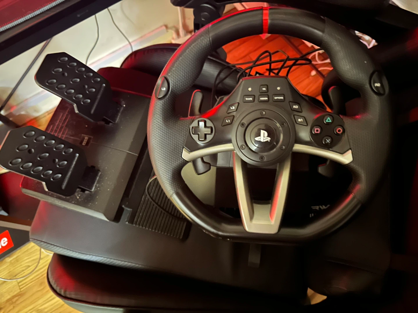 HORI Racing Wheel for Ps5, Ps4 and PC Sony - photo 2