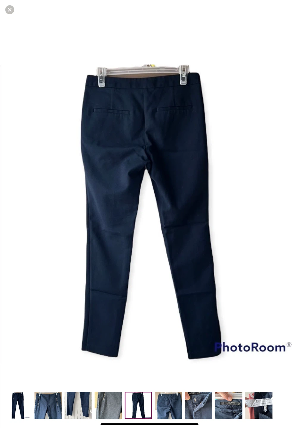 Zara Navy Blue Pants - photo 4