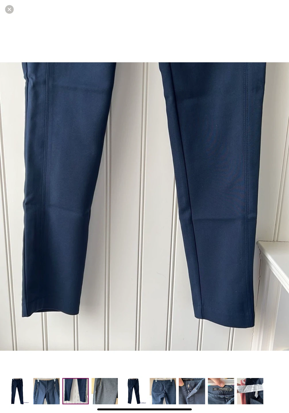 Zara Navy Blue Pants - photo 3