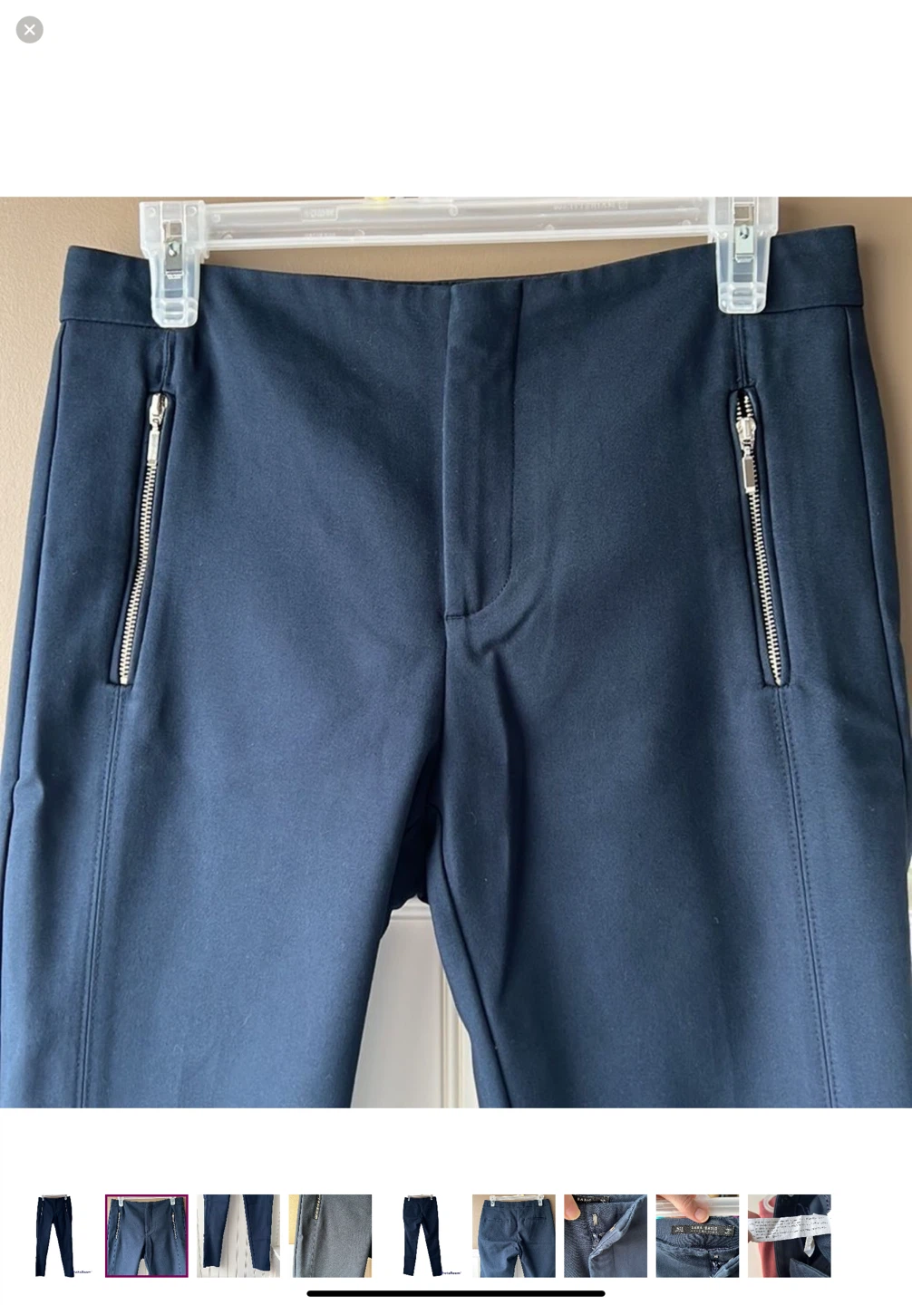 Zara Navy Blue Pants - photo 2