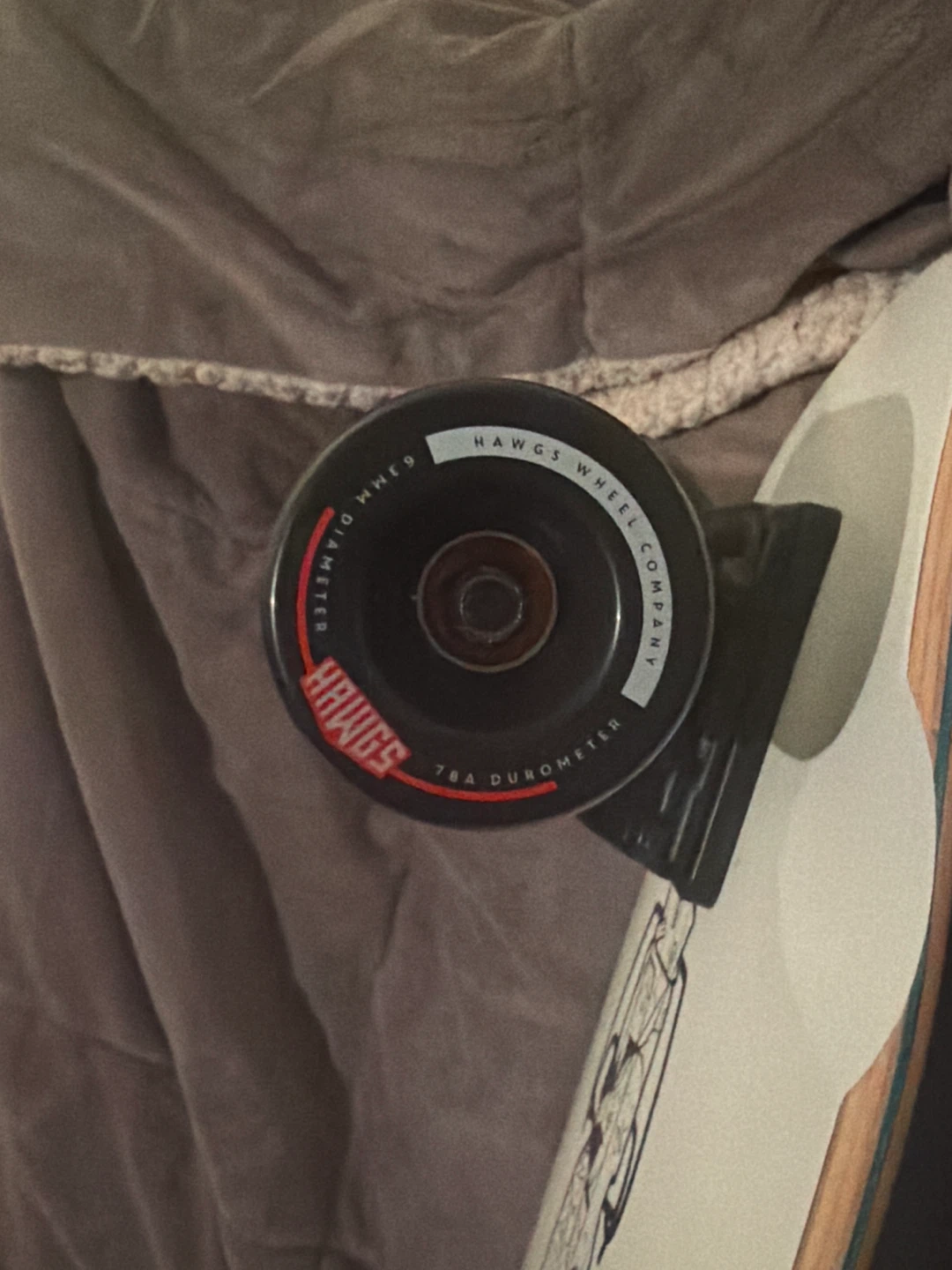 Landyachtz Skateboard with Hawgs Wheels - photo 3