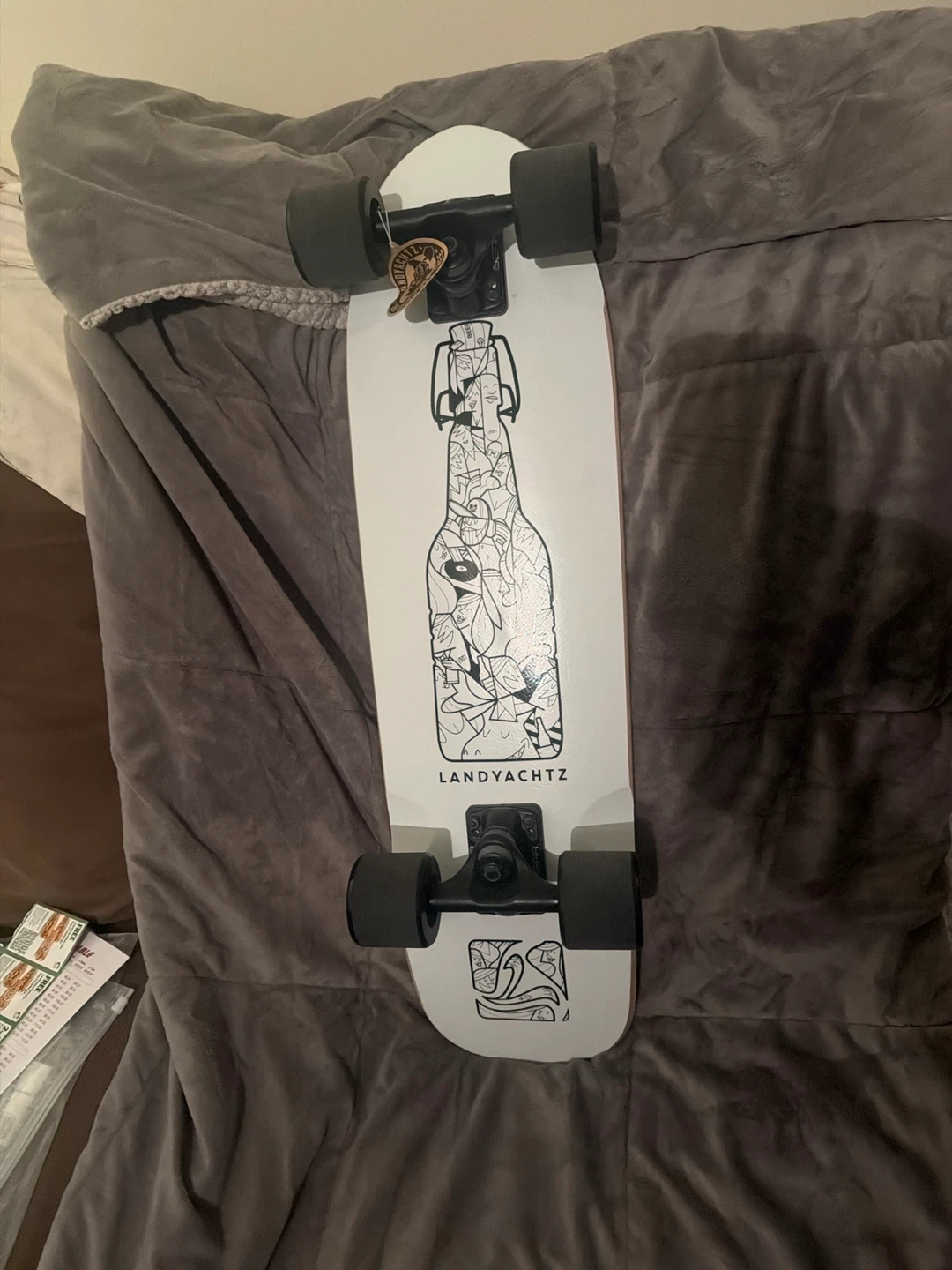 Landyachtz Skateboard with Hawgs Wheels - photo 2