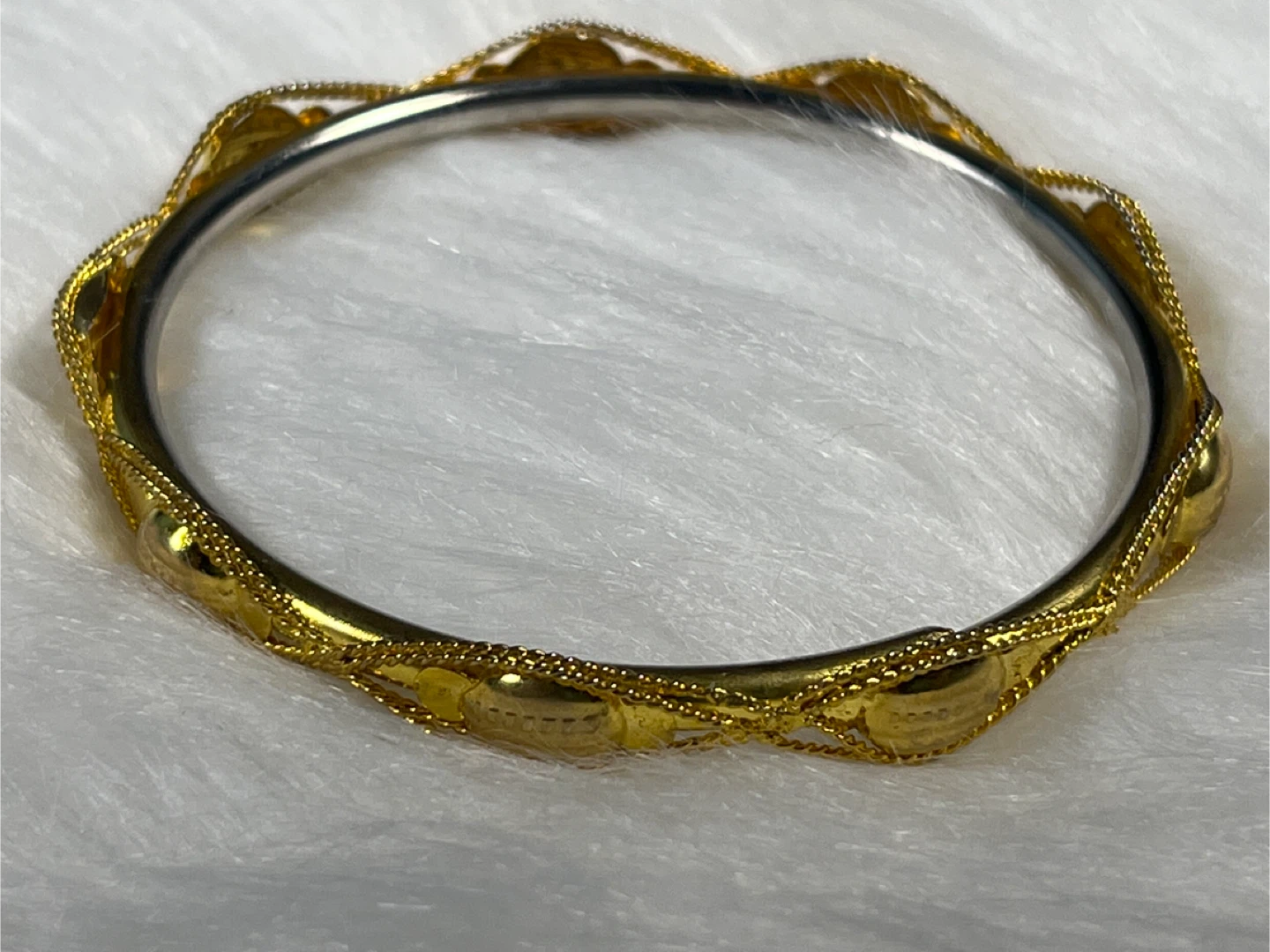Gold-toned Bangles (Set of 2) - photo 5