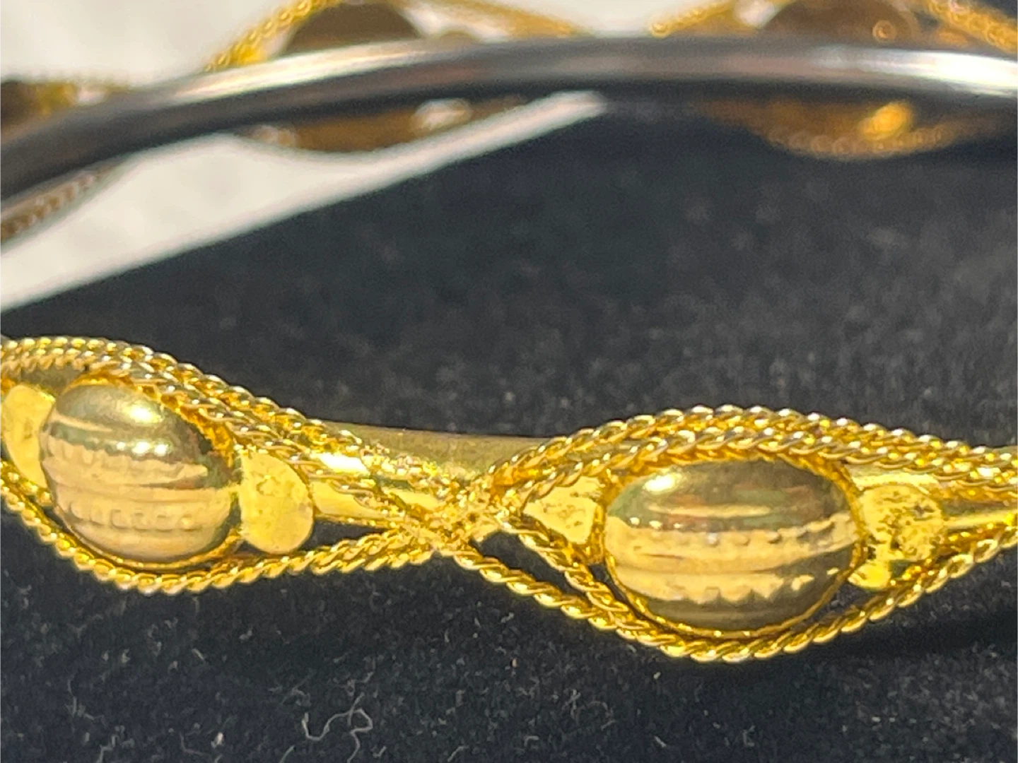 Gold-toned Bangles (Set of 2) - photo 3